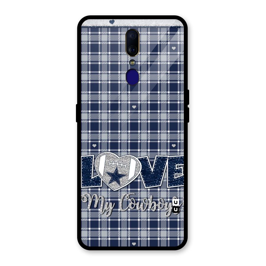 Cowboy Love Glass Back Case for Oppo F11