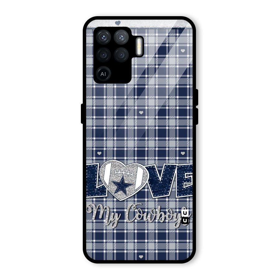 Cowboy Love Glass Back Case for Oppo F19 Pro