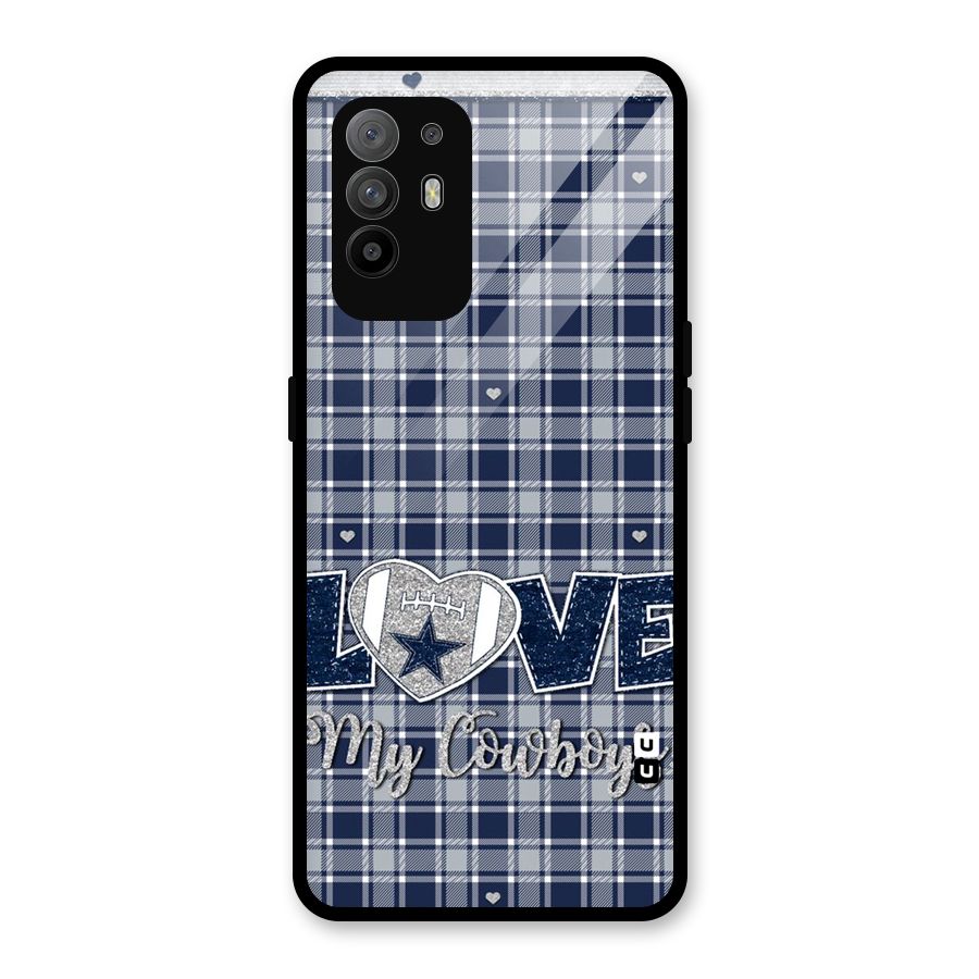 Cowboy Love Glass Back Case for Oppo F19 Pro Plus 5G