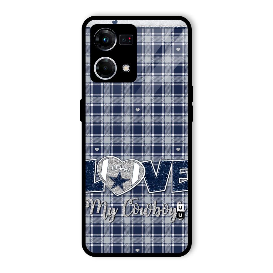 Cowboy Love Glass Back Case for Oppo F21 Pro 4G