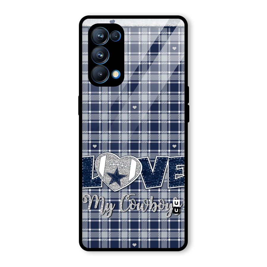 Cowboy Love Glass Back Case for Oppo Reno5 Pro 5G