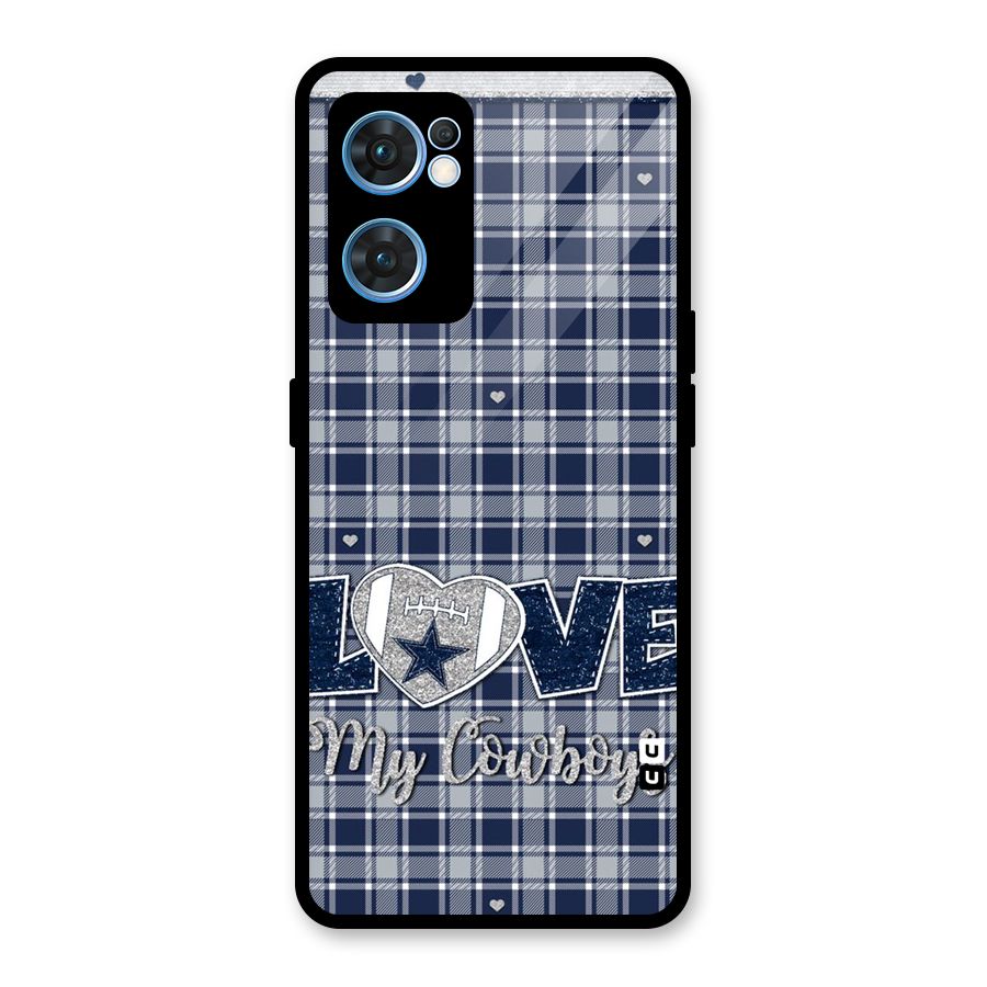 Cowboy Love Glass Back Case for Oppo Reno7 5G