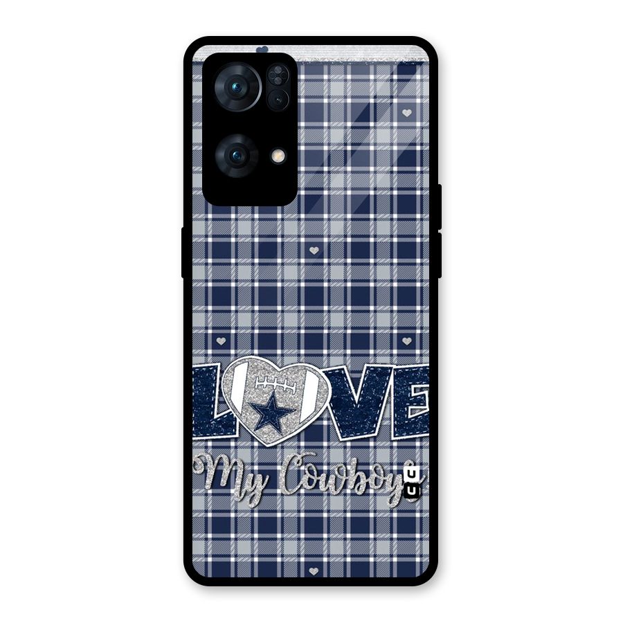 Cowboy Love Glass Back Case for Oppo Reno7 Pro 5G