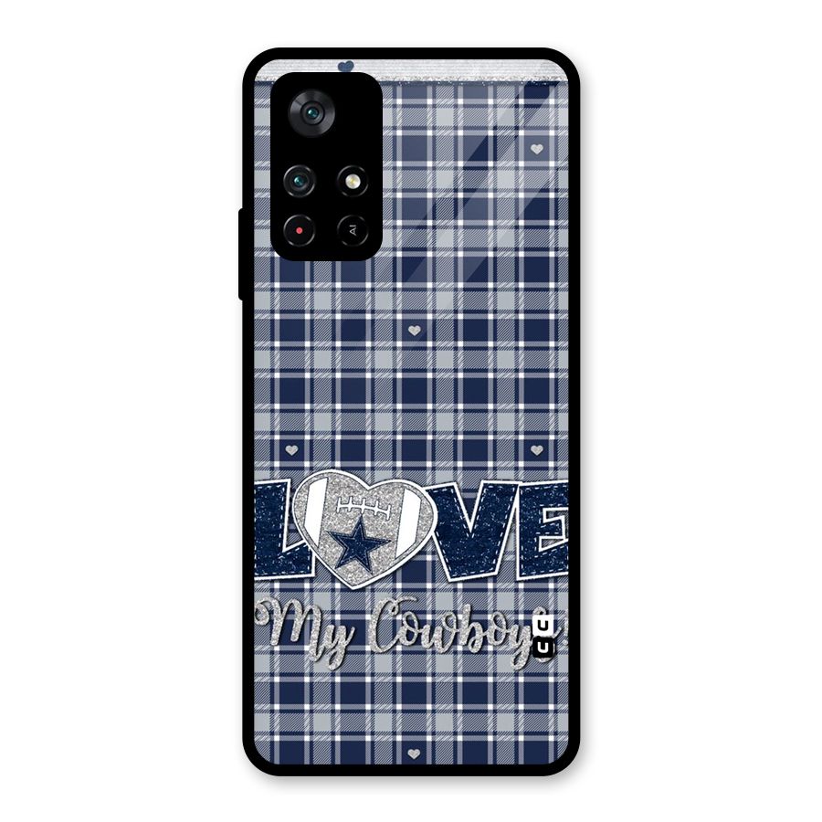 Cowboy Love Glass Back Case for Poco M4 Pro 5G