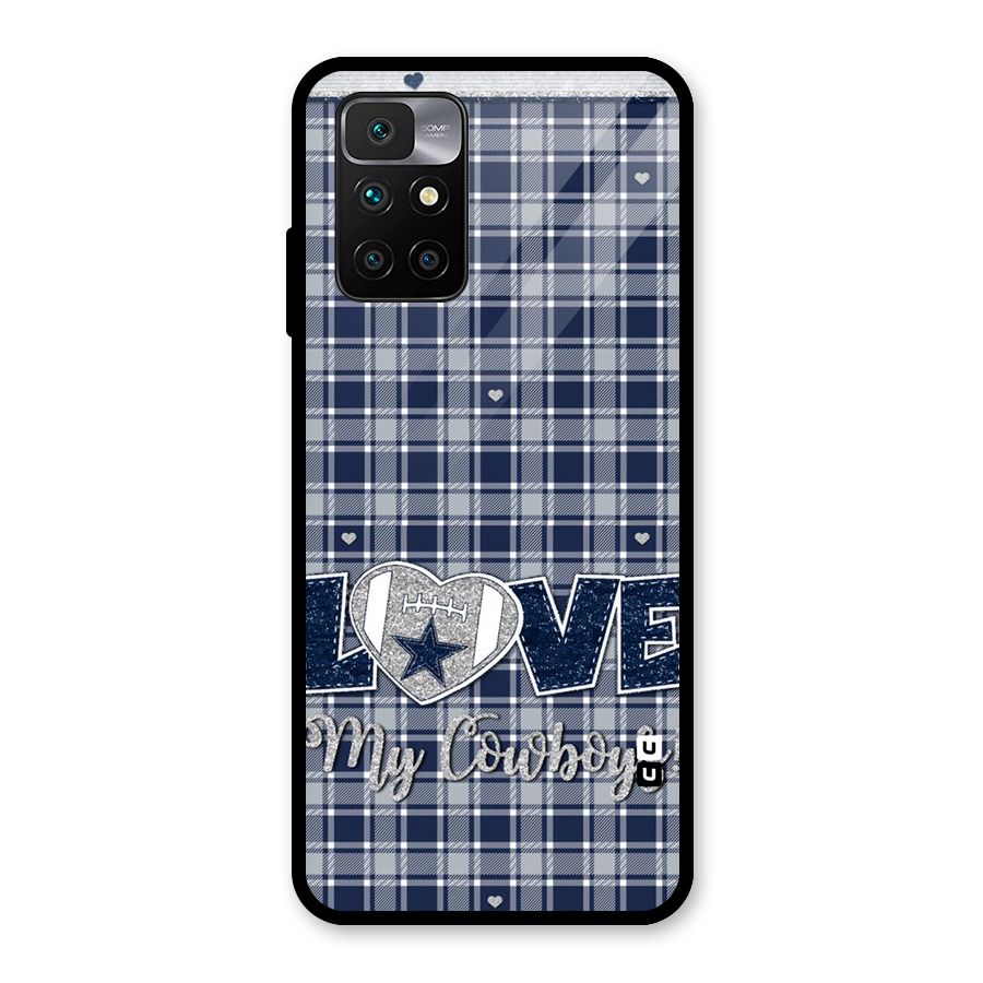 Cowboy Love Glass Back Case for Redmi 10 Prime