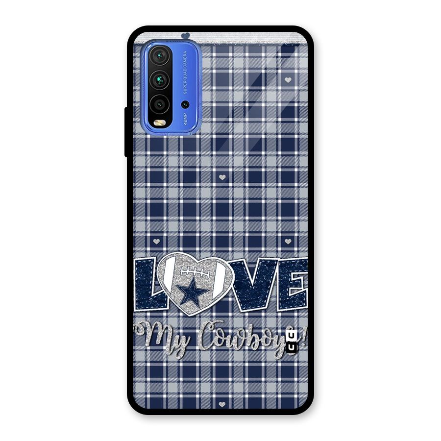 Cowboy Love Glass Back Case for Redmi 9 Power