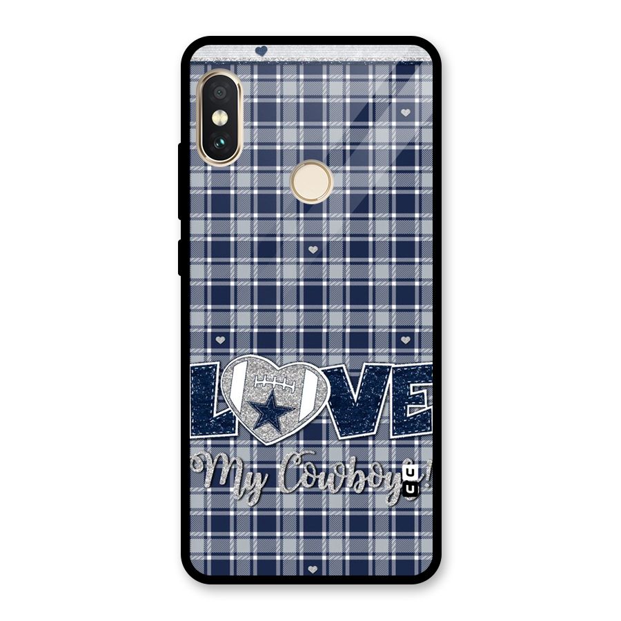 Cowboy Love Glass Back Case for Redmi Note 5 Pro
