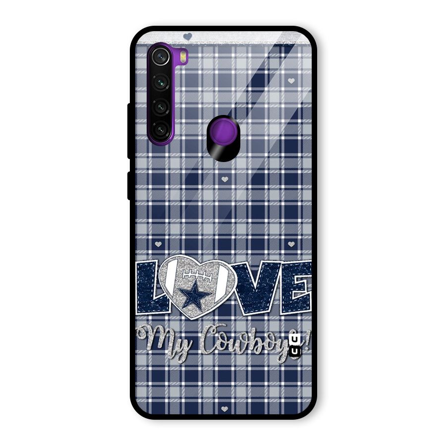 Cowboy Love Glass Back Case for Redmi Note 8