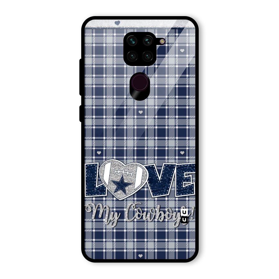 Cowboy Love Glass Back Case for Redmi Note 9