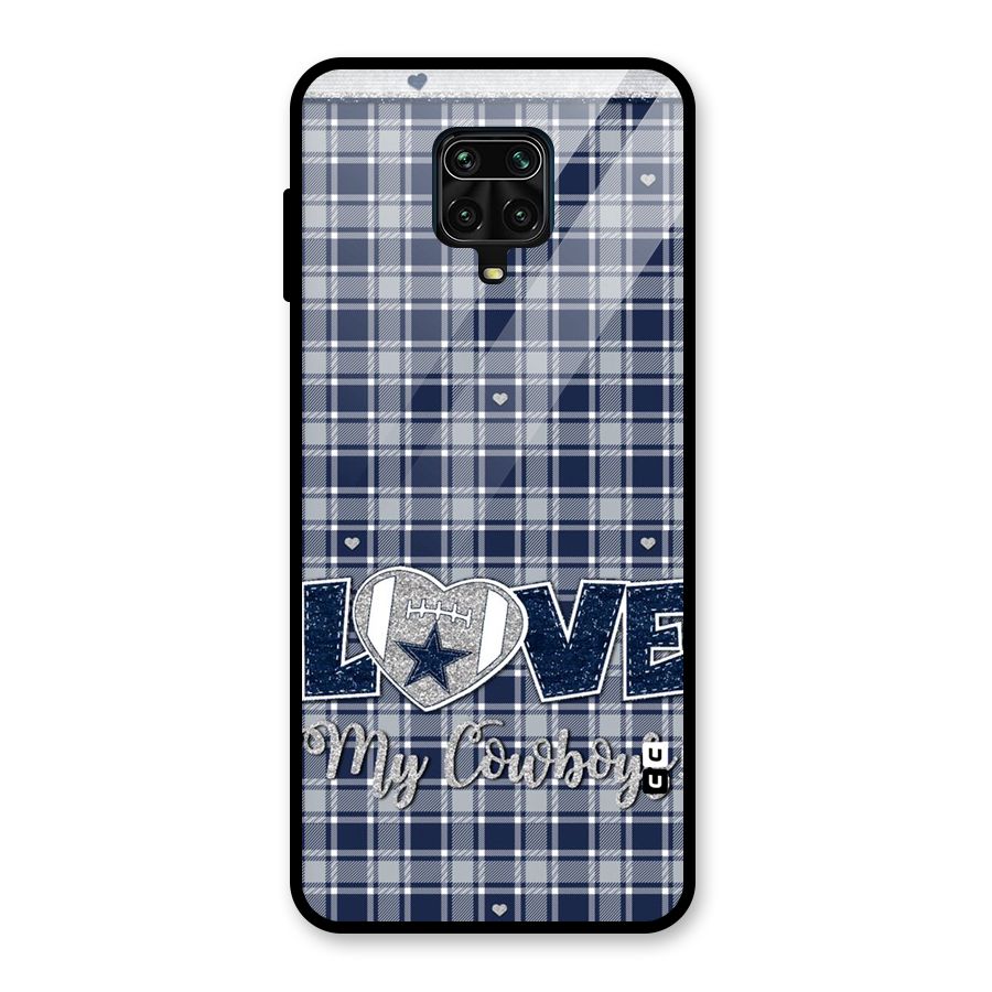 Cowboy Love Glass Back Case for Redmi Note 9 Pro