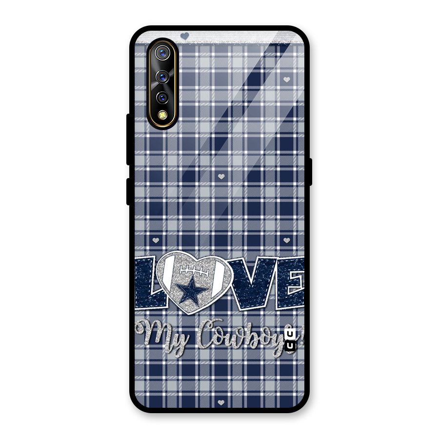 Cowboy Love Glass Back Case for Vivo S1
