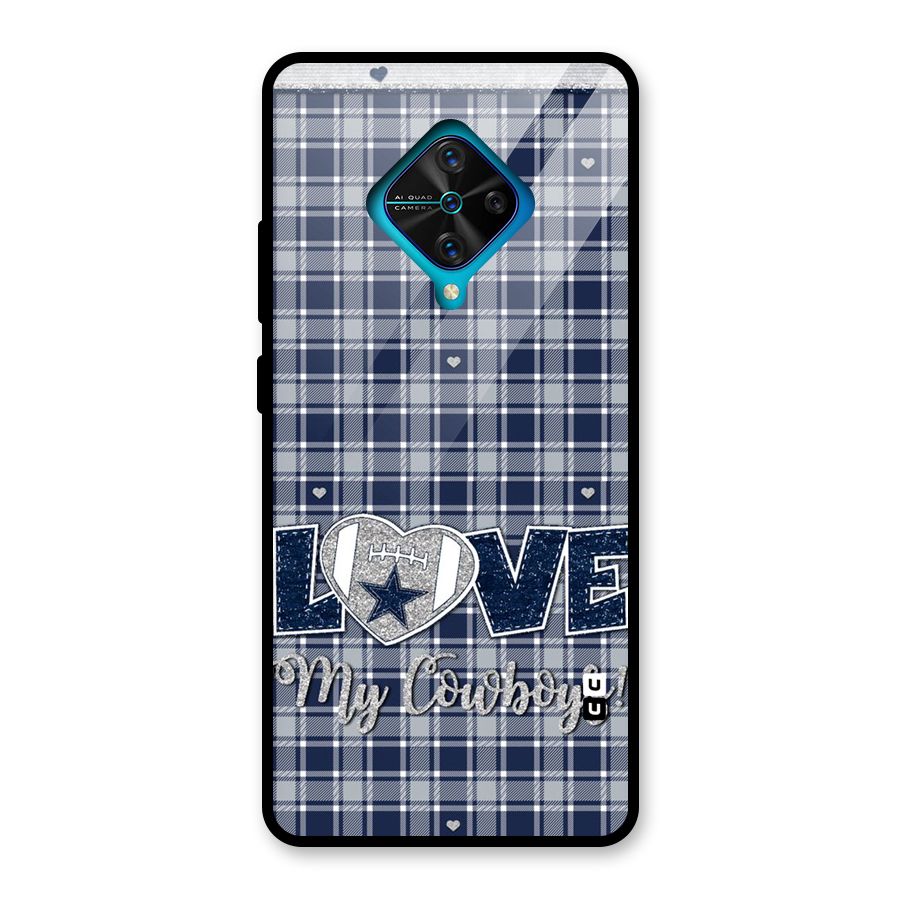Cowboy Love Glass Back Case for Vivo S1 Pro
