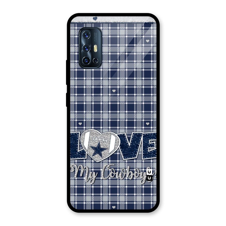 Cowboy Love Glass Back Case for Vivo V17