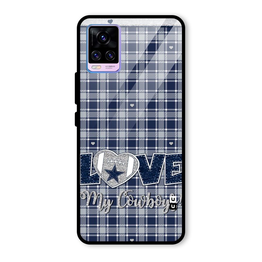 Cowboy Love Glass Back Case for Vivo V20 Pro