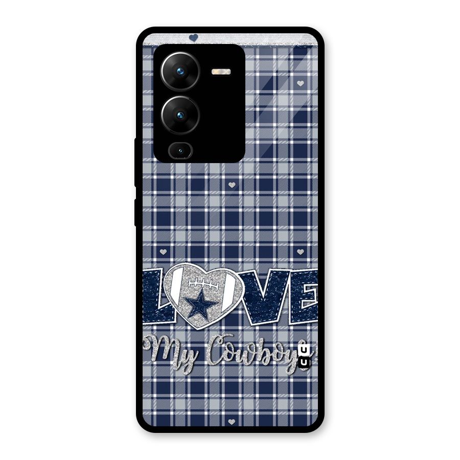 Cowboy Love Glass Back Case for Vivo V25 Pro