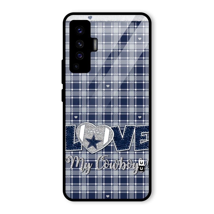 Cowboy Love Glass Back Case for Vivo X50