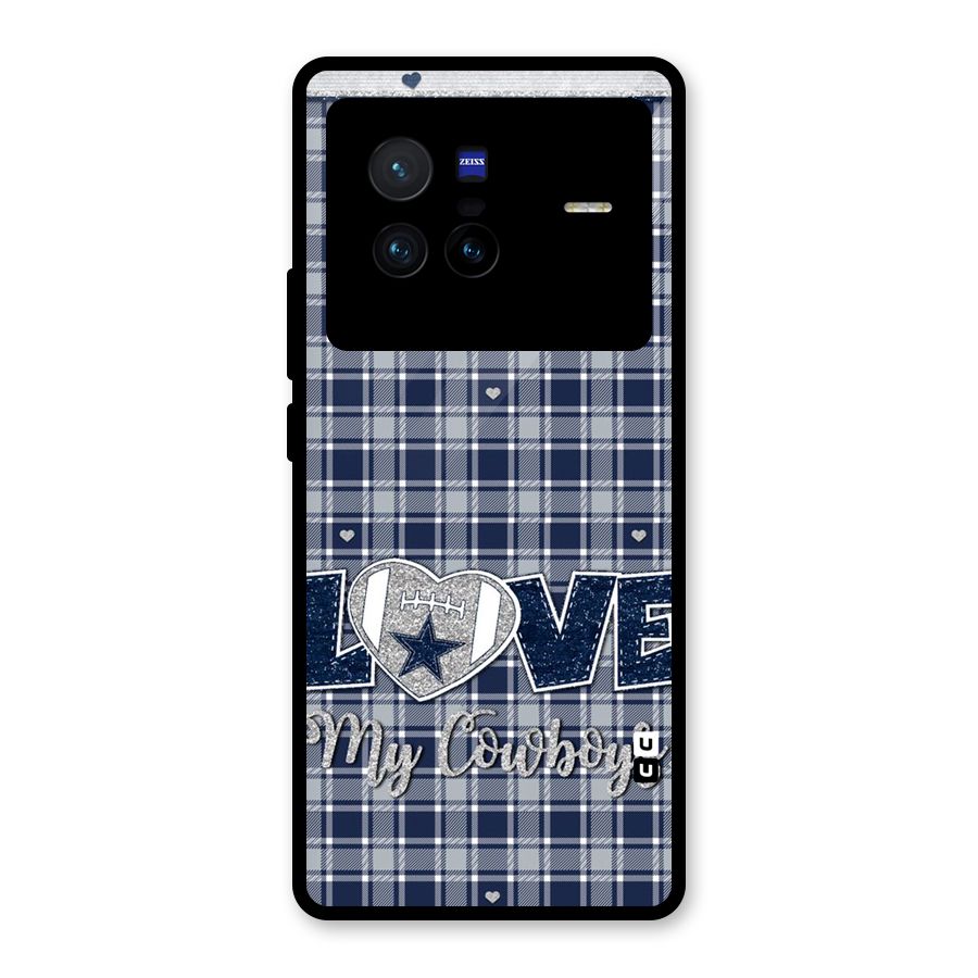 Cowboy Love Glass Back Case for Vivo X80