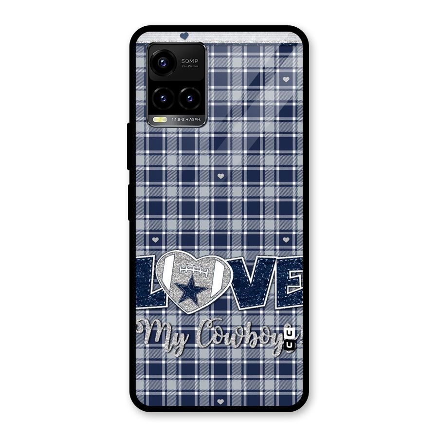 Cowboy Love Glass Back Case for Vivo Y21T