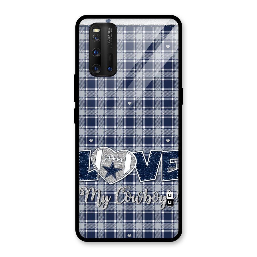 Cowboy Love Glass Back Case for Vivo iQOO 3