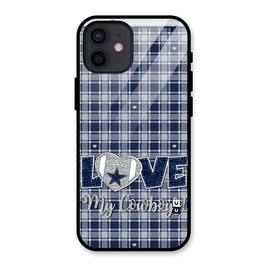 Cowboy Love Glass Back Case for iPhone 12