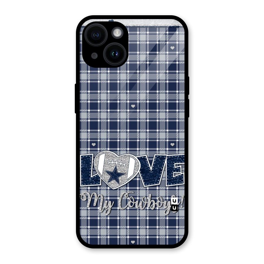 Cowboy Love Glass Back Case for iPhone 14