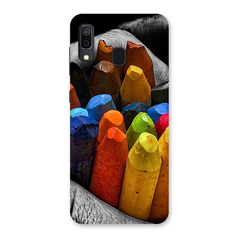 Crayons Beautiful Back Case for Galaxy A30