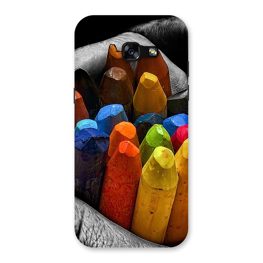 Crayons Beautiful Back Case for Galaxy A5 2017
