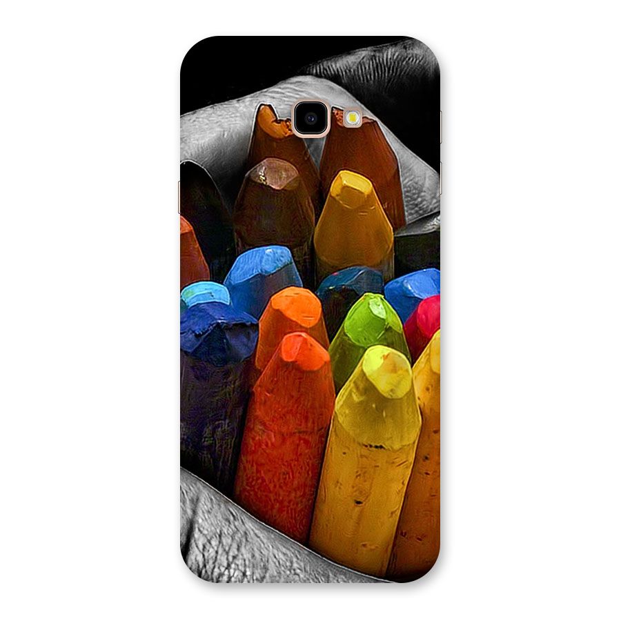 Crayons Beautiful Back Case for Galaxy J4 Plus