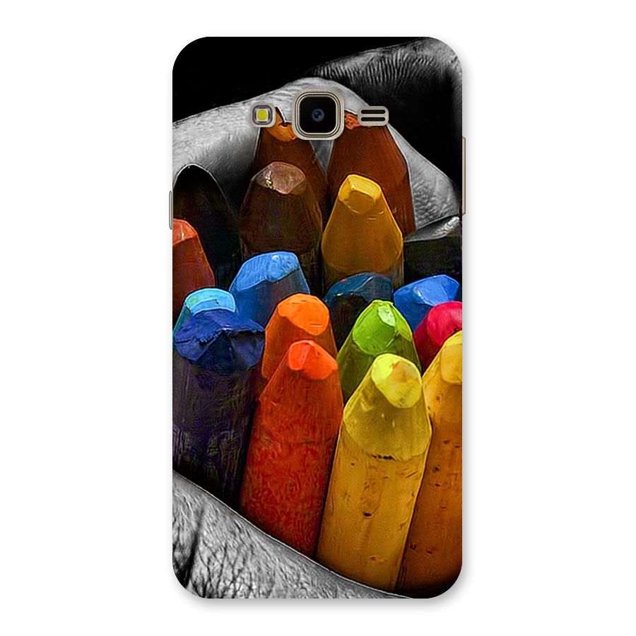Crayons Beautiful Back Case for Galaxy J7 Nxt