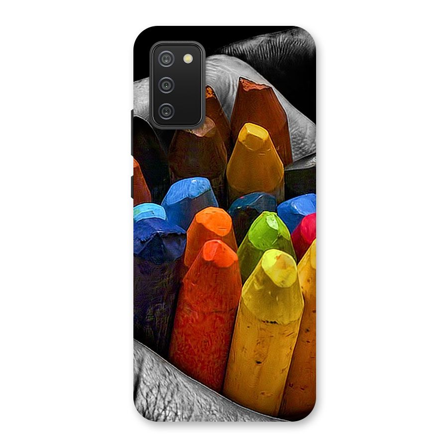 Crayons Beautiful Back Case for Galaxy M02s