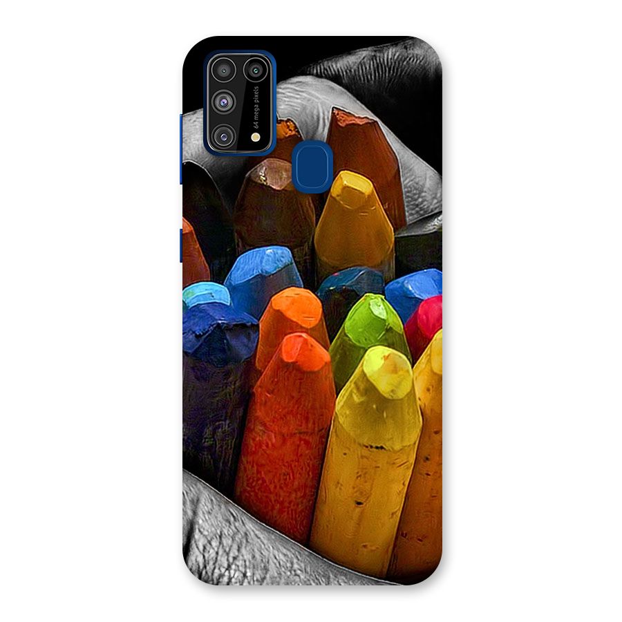 Crayons Beautiful Back Case for Galaxy M31