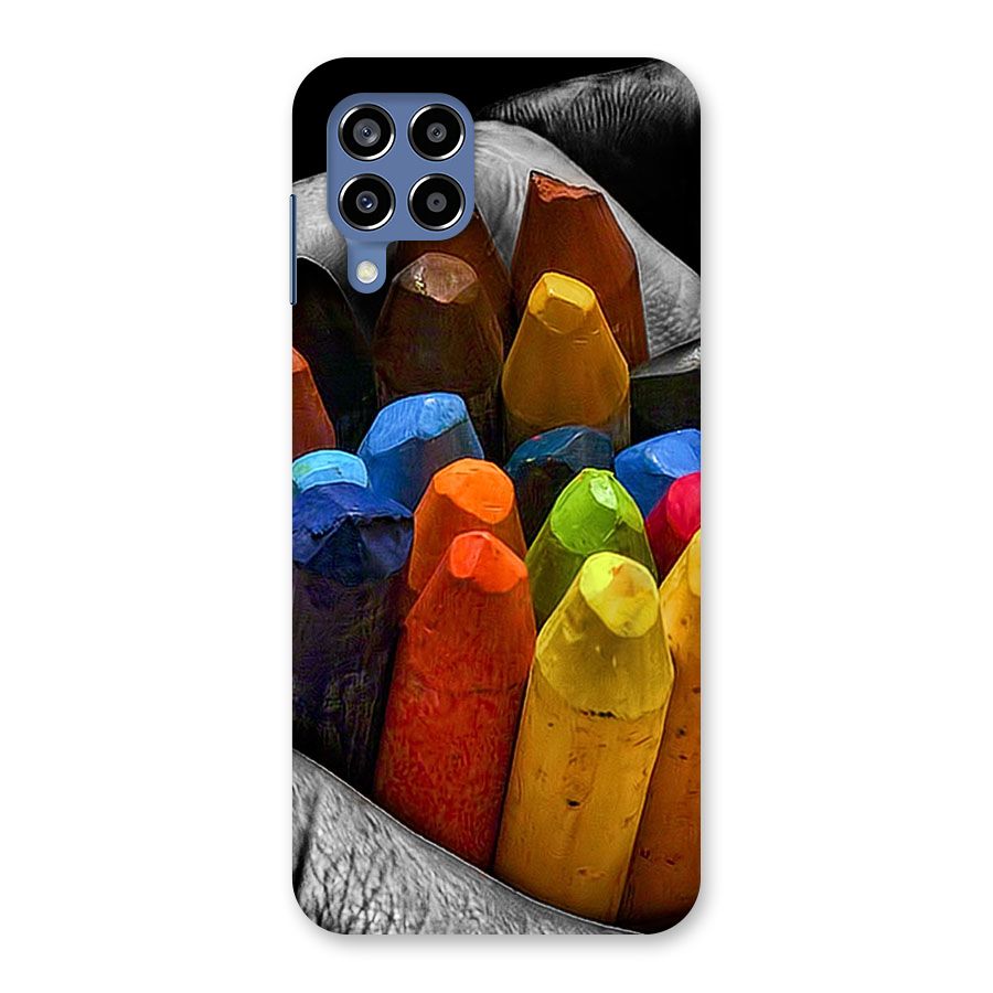 Crayons Beautiful Back Case for Galaxy M53 5G