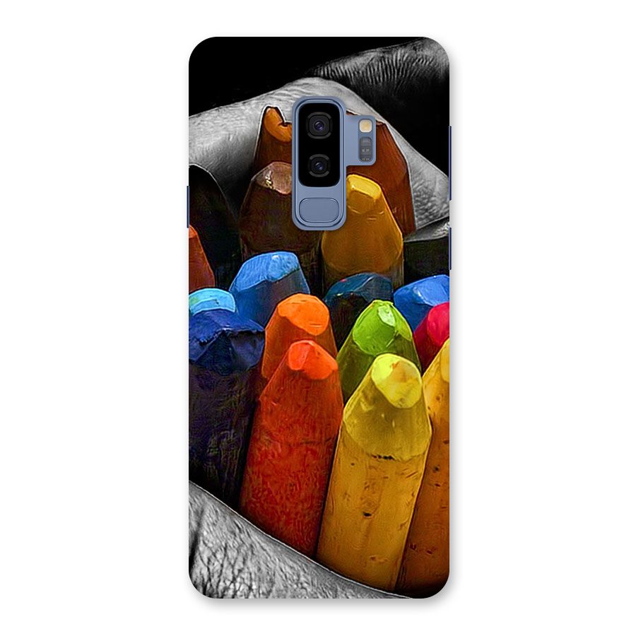 Crayons Beautiful Back Case for Galaxy S9 Plus