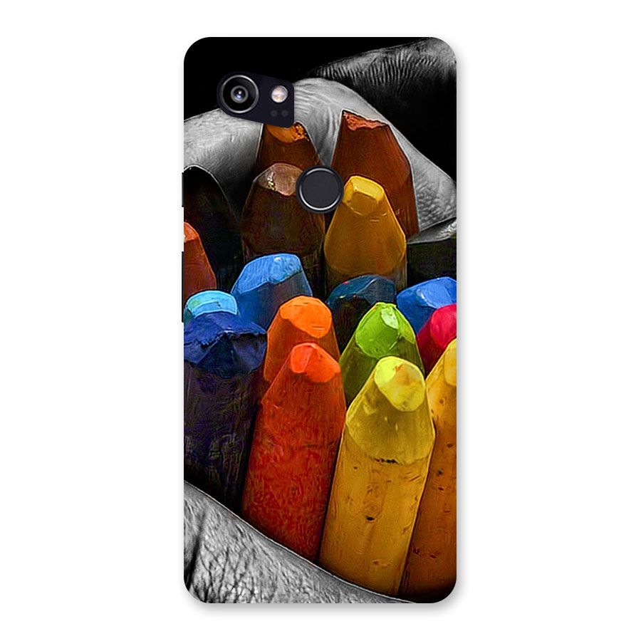 Crayons Beautiful Back Case for Google Pixel 2 XL