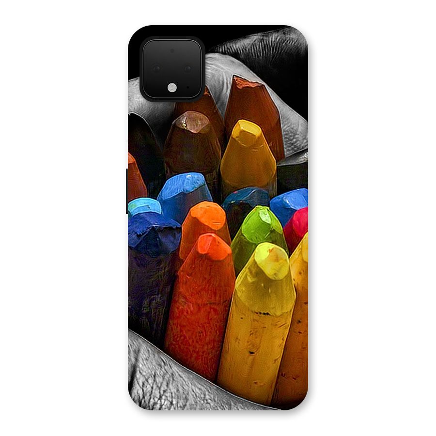 Crayons Beautiful Back Case for Google Pixel 4 XL