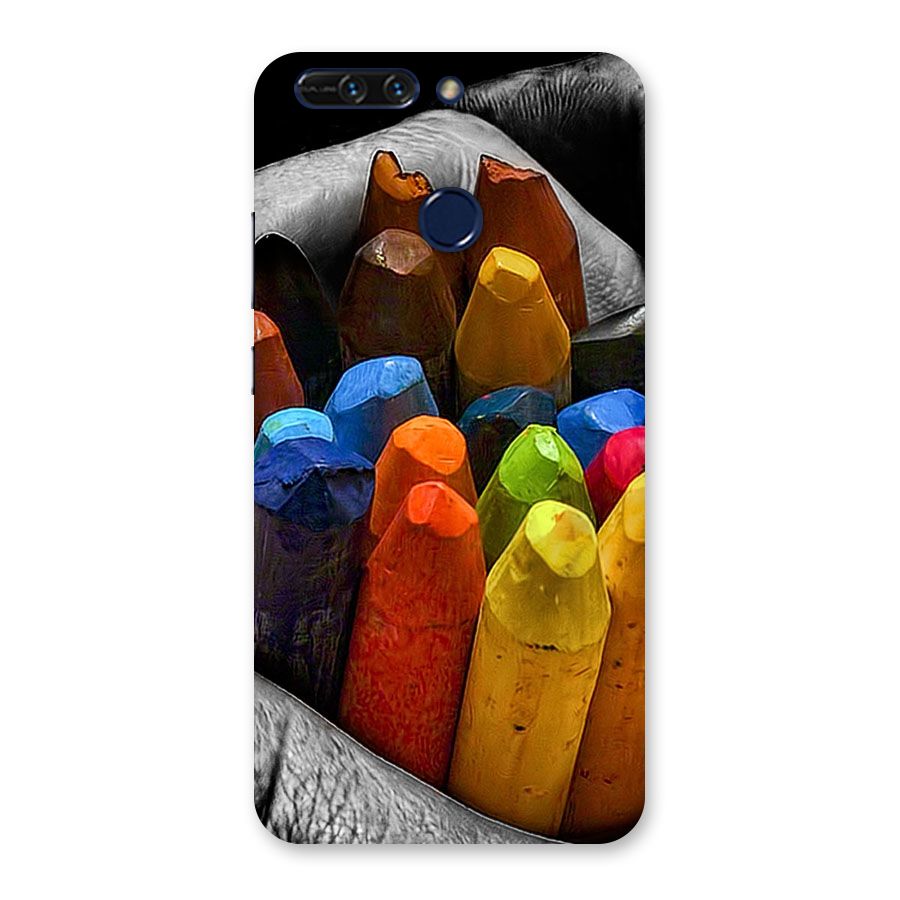 Crayons Beautiful Back Case for Honor 8 Pro