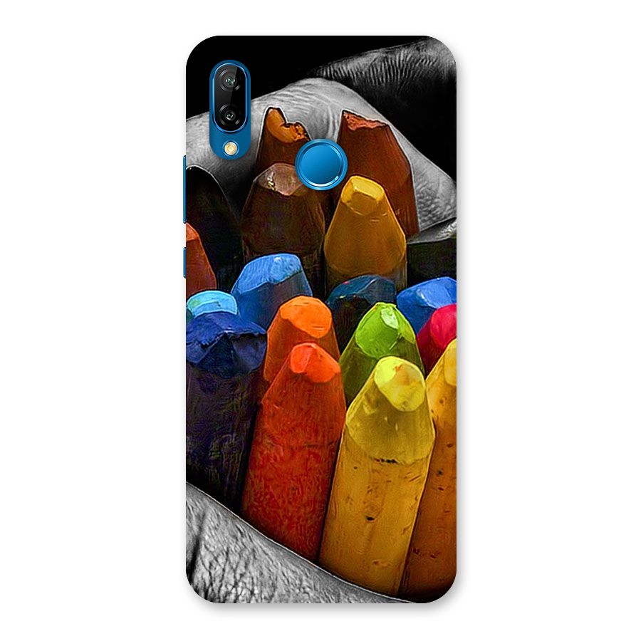 Crayons Beautiful Back Case for Huawei P20 Lite