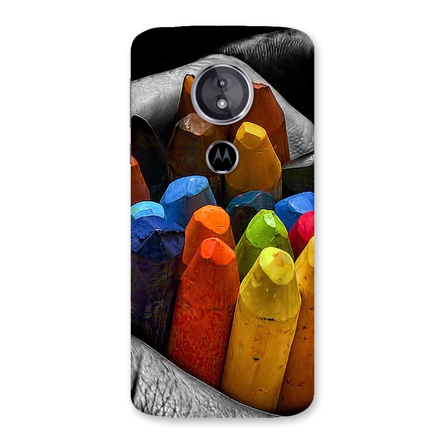 Crayons Beautiful Back Case for Moto E5