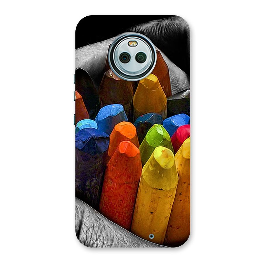 Crayons Beautiful Back Case for Moto X4