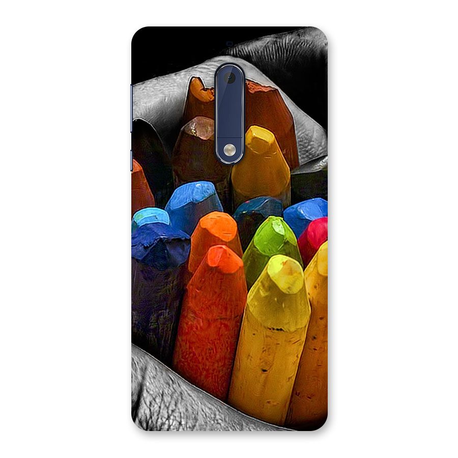 Crayons Beautiful Back Case for Nokia 5