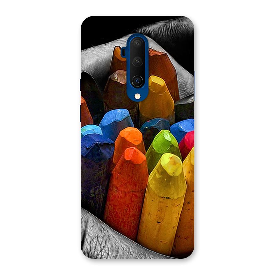 Crayons Beautiful Back Case for OnePlus 7T Pro