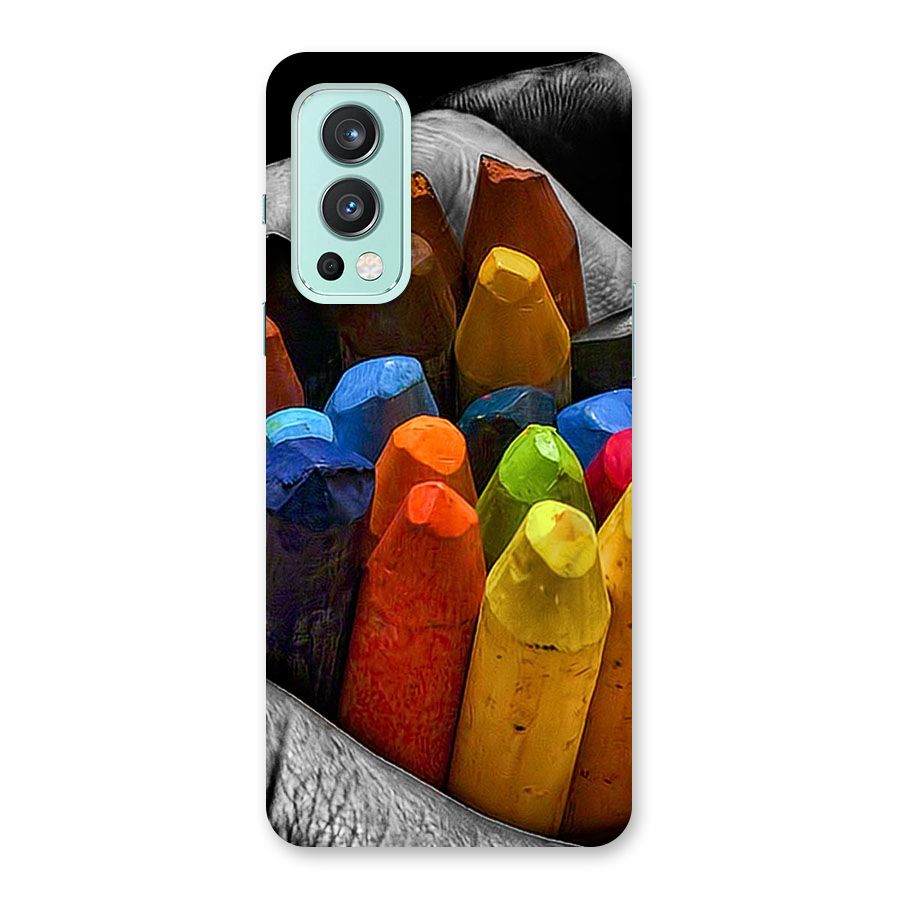 Crayons Beautiful Back Case for OnePlus Nord 2 5G