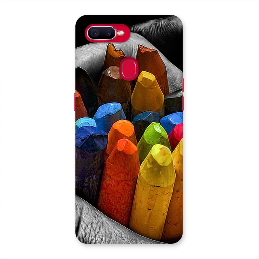 Crayons Beautiful Back Case for Oppo F9 Pro