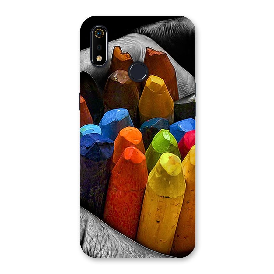 Crayons Beautiful Back Case for Realme 3i
