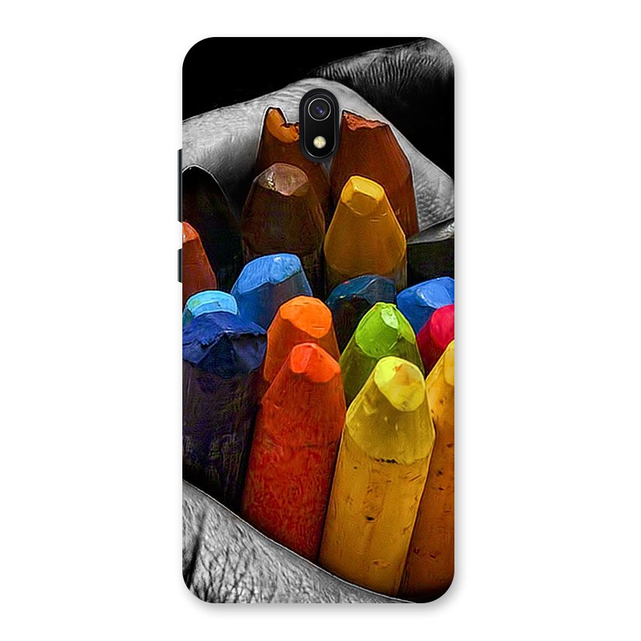 Crayons Beautiful Back Case for Redmi 8A