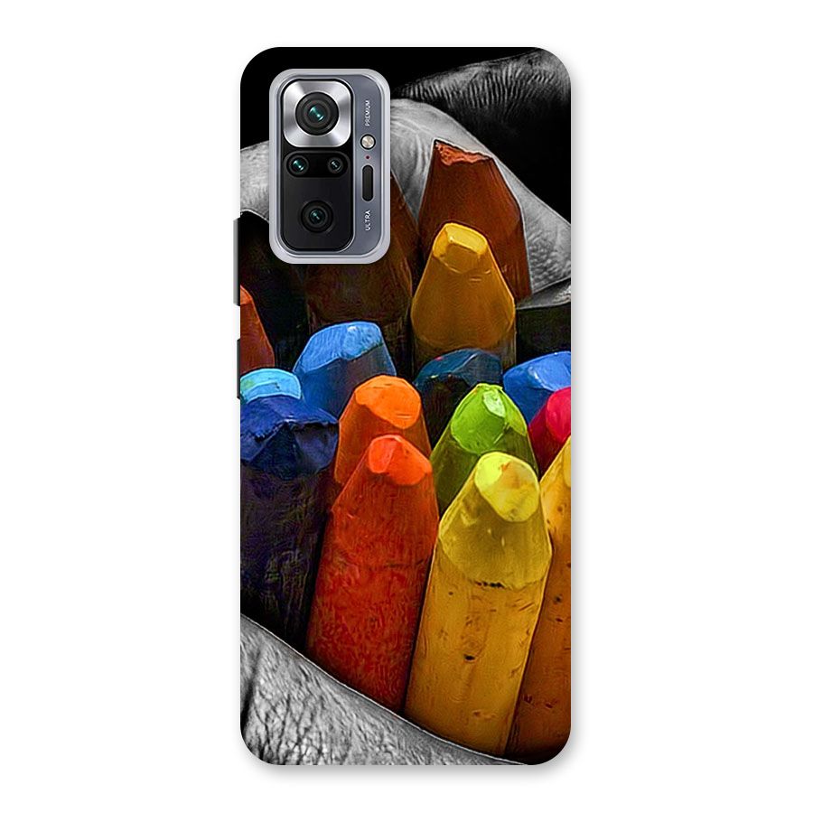 Crayons Beautiful Back Case for Redmi Note 10 Pro Max