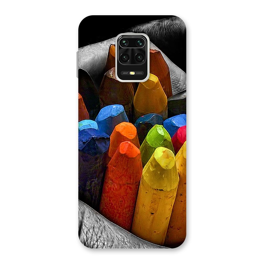 Crayons Beautiful Back Case for Redmi Note 9 Pro