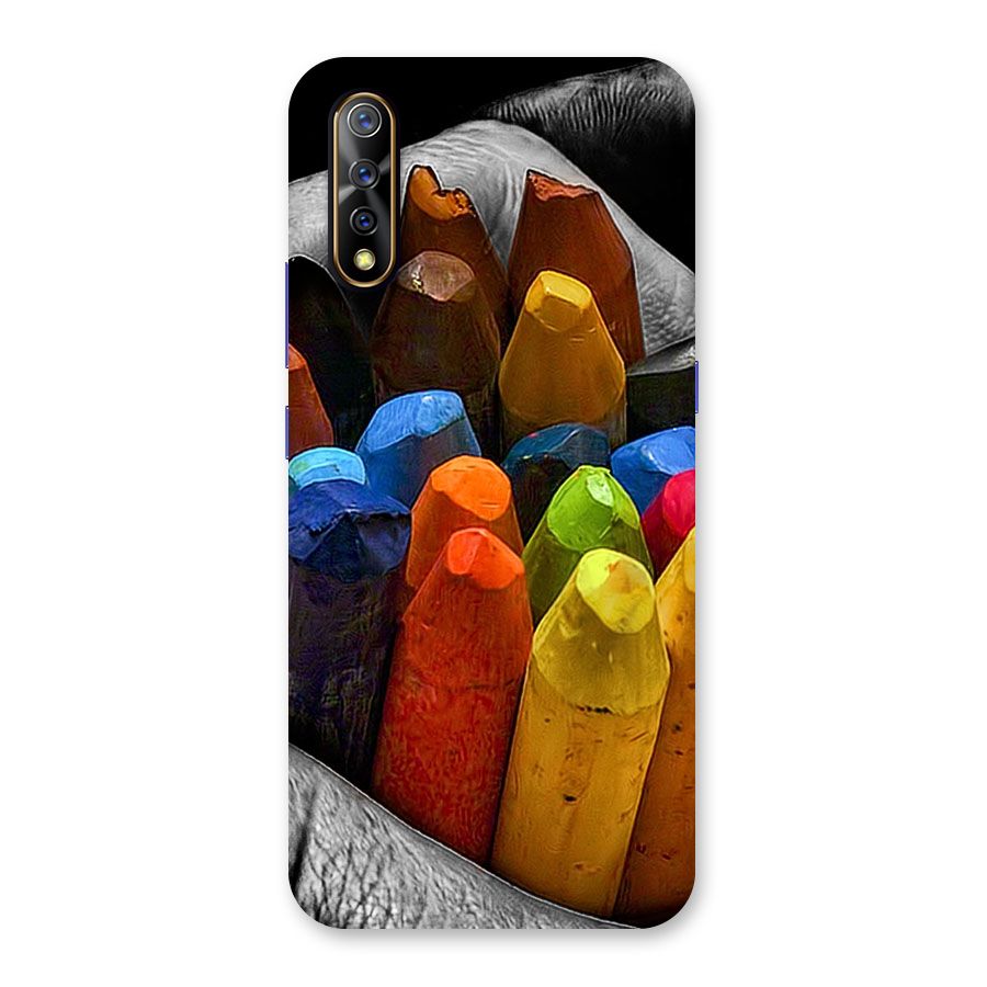 Crayons Beautiful Back Case for Vivo S1