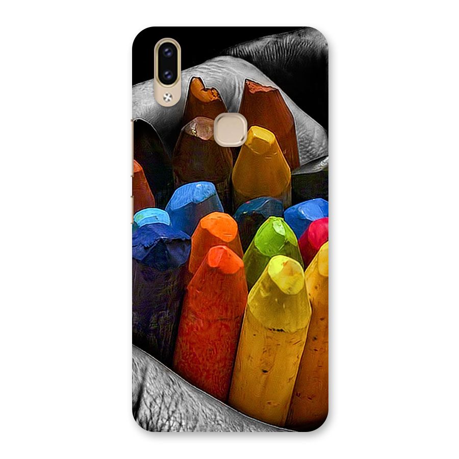 Crayons Beautiful Back Case for Vivo V9 Youth