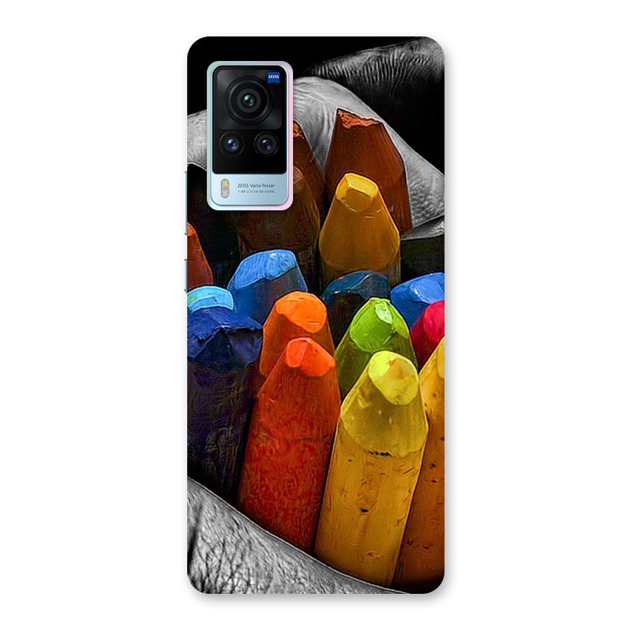 Crayons Beautiful Back Case for Vivo X60 Pro